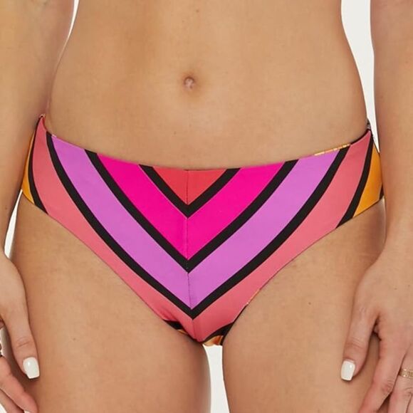 Trina Turk Swim Women's Monaco Hipster Floral Reversible Swim Bottom Size 4. NWT - Picture 2 of 15